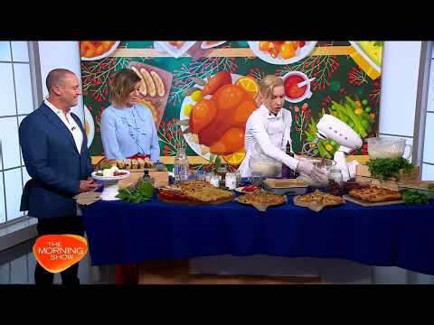 Teresa Cutter, The Healthy Chef on The Morning Show