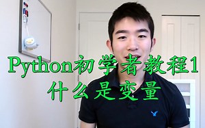 油管最火Python入门学习视频/给初学者的Python教程#1什么是变量(油管超过250万次观看)[CSDojo][搬运][熟肉]