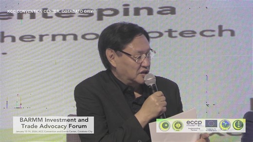 [𝘈𝘧𝘵𝘦𝘳𝘯𝘯𝘰𝘰𝘯 𝘚𝘦𝘴𝘴𝘪𝘰𝘯] 𝐋𝐈𝐕𝐄 : Bangsamoro Agri-Enterprise Program (BAEP) Creating REsponsible Sustainable Competitive ENTerprises (CRESCENT) in the BARMM Agribusiness Sector "𝐁𝐀𝐑𝐌𝐌 𝐈𝐧𝐯𝐞𝐬𝐭𝐦𝐞𝐧𝐭 𝐨𝐟 𝐓𝐫𝐚𝐝𝐞 𝐀𝐝𝐯𝐨𝐜𝐚𝐜𝐲 𝐅𝐨𝐫𝐮𝐦" 𝘑𝘢𝘯𝘶𝘢𝘳𝘺 13-14, 2026 | 𝘒𝘊𝘊 𝘊𝘰𝘯𝘷𝘦𝘯𝘵𝘪𝘰𝘯 𝘢𝘯𝘥 𝘌𝘷𝘦𝘯𝘵𝘴 𝘊𝘦𝘯𝘵𝘦𝘳, 𝘊𝘰𝘵𝘢𝘣𝘢𝘵𝘰 𝘊𝘪𝘵𝘺 | Bangsamoro Government