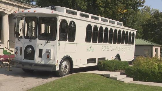 Forest Lawn Debuts New Tour Trolley
