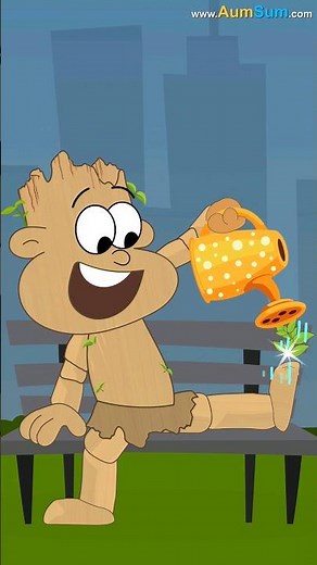 What if we were Made of Wood? | #aumsum #short #shorts #shortsvideo