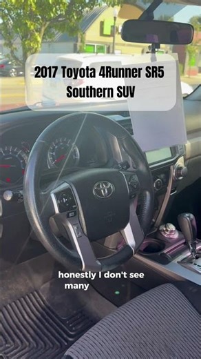 2017 Toyota 4Runner SR5 – Southern SUV