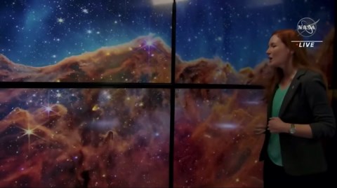 Amazing James Webb Space Telescope's View Of Carina Nebula