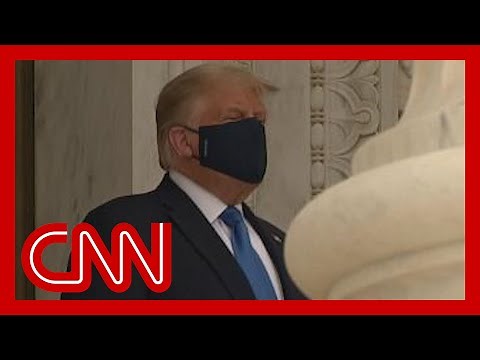 Trump booed as he pays respects to Ginsburg at court