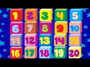 Count from 1 to 20 | Count down from 20 to 1 | 從一數到二十 | 倒數二十到一 | 中英文