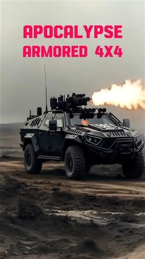 APOCALYPSE ARMORED 4x4 — Tactical Combat Beast #postapocalyptic