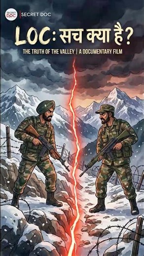 LOC Explained in 60 Seconds | India–Pak Kashmir Story | 2D Animation