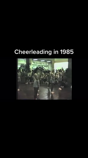 High School Cheerleading in 1985 #cheer #cheerleading #DoritosFlatLife #1985 #cheersquad #80s #1980s #throwback #fyp #trending #nostalgia #80skid