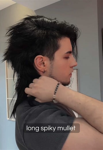 Long Spiky Mullet Hairstyle Inspiration