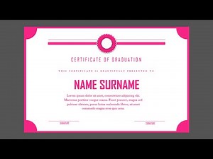 How to Create Official Certificates in Microsoft Word!