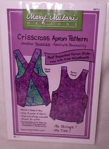 Crisscross Apron Sewing Pattern - Mary Mulari Designs (printed Paper Pattern) - Etsy
