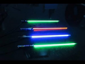 Starwars 1/6 Scale Lights Up Lightsaber Tutorial part 1