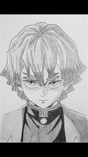 Minato & Zenitsu Sketch ✏️ | Naruto × Demon Slayer Pencil Drawing | Anime Art Shorts