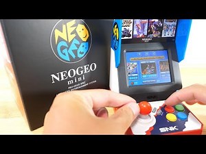 【NEOGEO mini】うぉぉーー懐かしすぎて泣ける!! やっと届いたネオジオ ミニを開封して遊ぶぞ!!