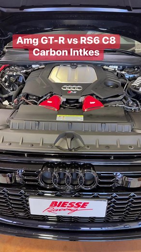 14K views · 142 reactions | Amg GT-R vs RS6 C8 Eventuri Carbon Intakes compared!! #eventuri #ecutuning #tuningcar #AMGGT #amggtr #audirs6 #audirs #supercars | Biesse Racing - Neive - Sede Principale Italia | Facebook