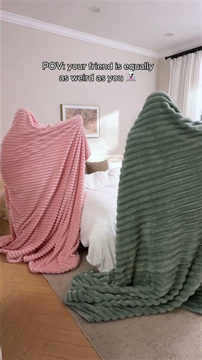 At least we’re both cozy. 🤍
