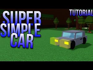 *TUTORIAL* How to Make a Very Simple Car 🚙 ( Build a Boat for Treasure )