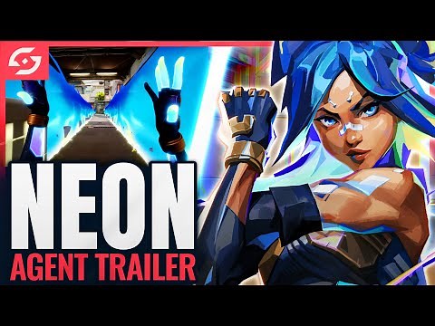 NEW AGENT *NEON* TRAILER - Gameplay & Abilities Shown | VALORANT