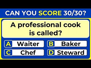 Ultimate Vocabulary Quiz: Can You Score 30/30?