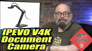 Watch IPEVO V4k Pro Document Scanner Unbox, Setup on Amazon Live