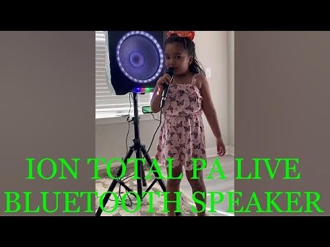 ION TOTAL PA LIVE Bluetooth Speaker setup & uses guide step by step in easy method. #ionpalive