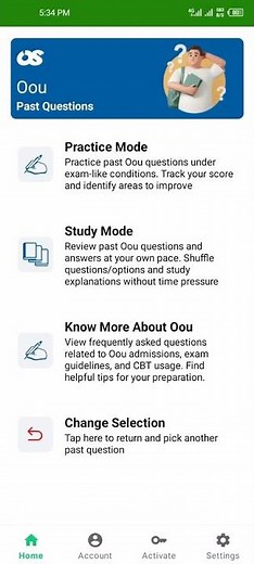 Download Free Post Utme Past Questions and Answers app for the Olabisi Onabanjo University (Oou) now