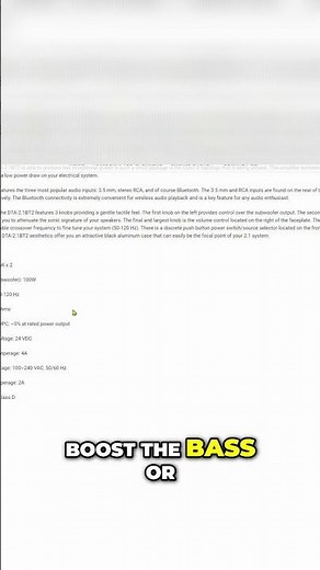 Audio: A Guide to Speaker Tone Control and Volume Adjustment