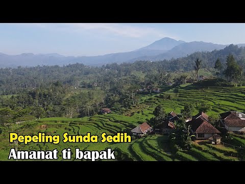 Suling Merdu & Pepeling Sunda Dengan Pemandangan Alam Yang Indah | Suasana Pedesaan Jawa Barat