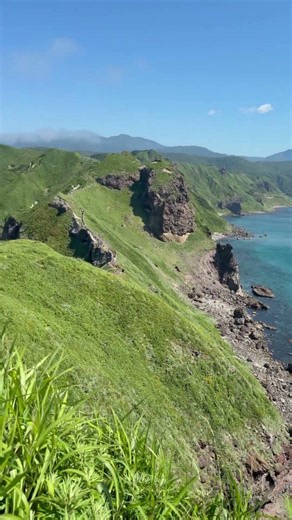 神威岬，積丹藍