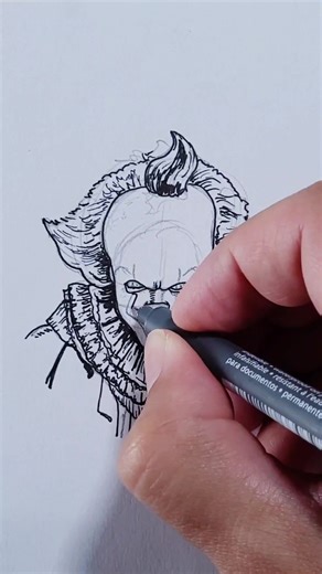 How to Draw IT from IT the Horror Movie - Easy Drawing Tutorial