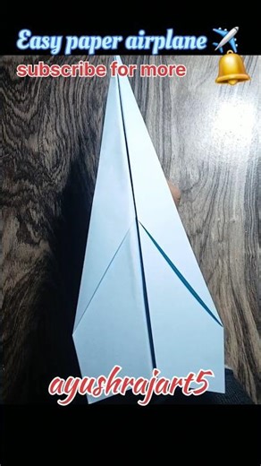 easy paper airplane tutorial #tutorial