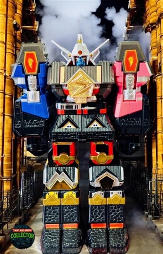 Shogun Megazord ready for action #mmpr #powerrangers #90snostalgia #toycollector #fyp @Power Rangers @Bandai Toys & Collectibles