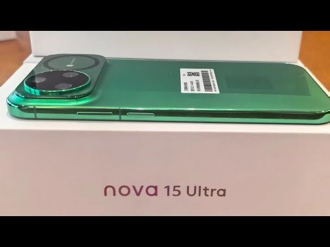 Huawei Nova 15 Ultra vivid green Unboxing & Review 🔥🔥