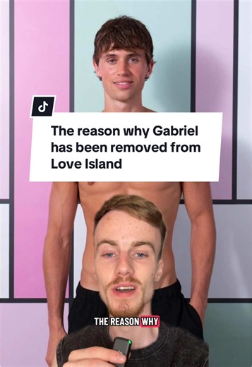 The reason why Gabriel has been removed from Love Island #fyp #loveisland #uktv #whattowatch #foryoupage