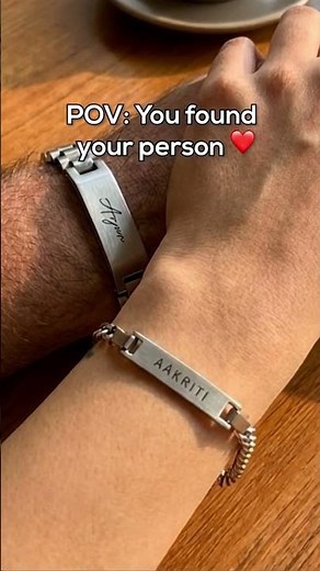 Couple Bracelets | Personalized Matching Bracelets for Couples | Etchcraft Emporium