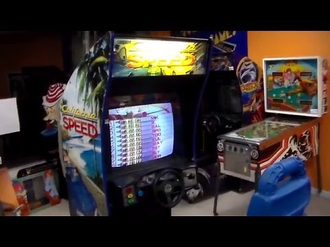 Atari's awesome California Speed Racing Arcade Game!