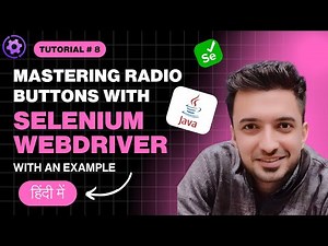 how to deal with Radio Buttons with Selenium WebDriver | Step-by-Step Tutorial