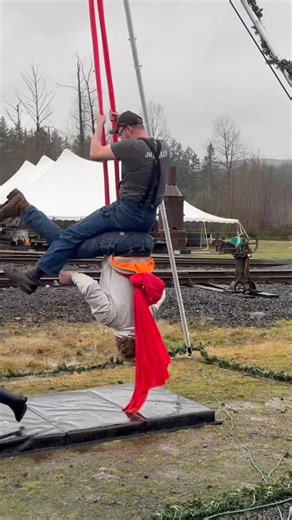 Often, folks ask “how do you manage to get so much done with such a small crew?” The answer is obvious. Our employee wellness and fitness programs are top-tier. | Mt. Rainier Scenic Railroad