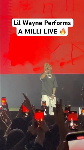Lil Wayne Performs a Milli LIVE in Concert Los ANGELES tha Carter IV 3 5 WEEZY 2024 ONTARIO LA NY
