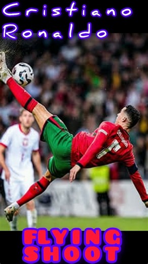 Flying kick from Ronaldo🥰 #shortvideo #flying #football