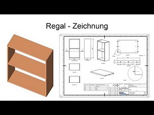 Cimatron 13 - Regal - 2D Zeichnung