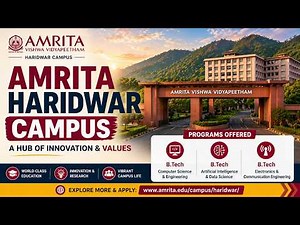 Step Into Amrita Haridwar | Where Education Meets Purpose