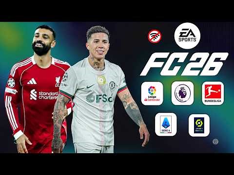 FIFA 14 MOBILE MOD EA SPORTS FC 26 ANDROID OFFLINE UPDATE KITS 2026/27 REAL FACES LATEST TRANSFERS