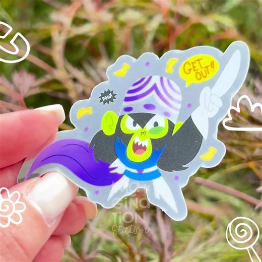 Mojo Jojo Sticker Waterproof Glossy Mirror Effect. - Etsy