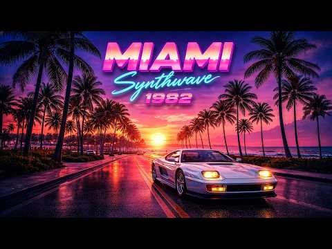 Miami Synthwave 1982 – Neon Coastline & 80s Night Drive