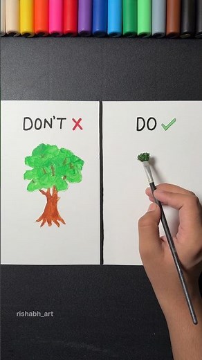 Easy Realistic Tree Drawing 🌳✨😊 #drawing #tree #art