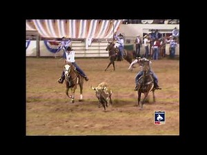 1984 NFR Round 1 David Motes + Dennis Watkins