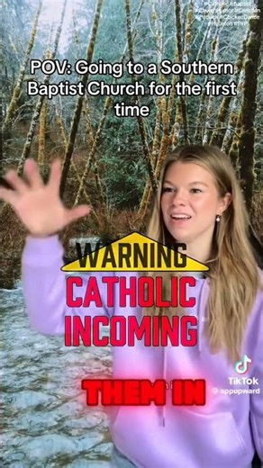 Show me a Baptist potluck that ends with absolution AND the chicken dance 😂 🍗 ✝ Party + Penance =