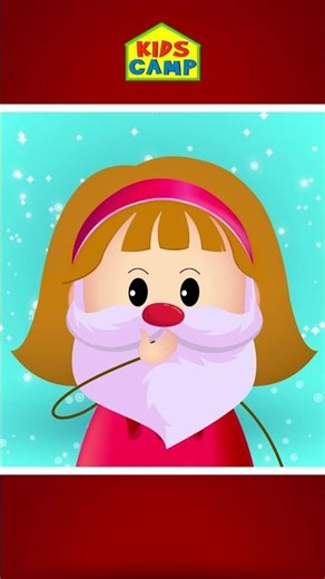 Elly's Santa Face Finger Family #shorts #christmas #kidssongs