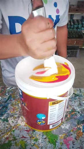 3.5K views · 50 reactions | (Part 1)Crisp Ecru Color gloss latex paint #crispecrucolor #color #paintmixing #fbpagesreels | Victor b Laureta | Facebook